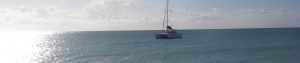 Catamaran in the Virgin Islands